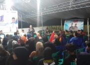 Massa Pendukung Di Dusun Bampu desa Karueng Hadiri Kampanye Tatap Muka Paslon Nomor 01 RAMAH