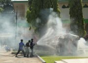 Kodim 1419/Enrekang Tampilkan Demonstrasi Dalam Gelaran Upacara Peringatan HUT ke-79 TNI