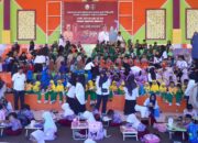Hari Jadi Sulsel Ke.355, Digelar 300 Anak Enrekang Mengikuti Gerakan Makan Telur dan Lomba Mewarnai