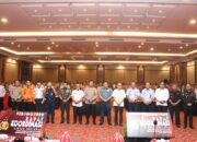 Kapolda Sulsel Pimpin Rapat Koordinasi Lintas Sektoral Dalam Rangka Operasi Lilin 2024
