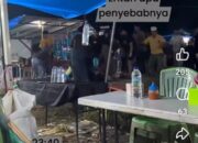 Keributan di Pasar Malam Panker Sidrap Viral, Diduga Ada Tembakan