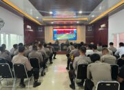 Jelang Dimulainya Operasi Lilin 2024, Polres Enrekang Laksanakan Lat Pra Ops