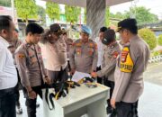 Cegah Penyahluganaan Senpi : Kapolres Enrekang AKBP Dedi Surya Dharma Gelar Pemeriksaan Senpi Personil