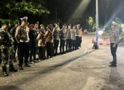 Jajaran Polres Enrekang Pastikan Kesiapan Petugas Posko PAMYAN Ops Lilin 2024