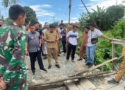Bupati Sidrap Terpilih Prioritaskan Perbaikan Jembatan Roboh di Desa Bulucenrana