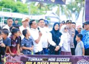 Bupati Sidrap Terpilih H.Syaharuddin Resmi Tutup Mini Soccer Bila Raya yang Didukung ASH Bersama KPST