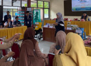 Mahasiswi Prodi Ilmu Perikanan UMS Rappang Jadi Pemateri Workshop Biokonversi Produk Maggot di Kecamatan Kulo