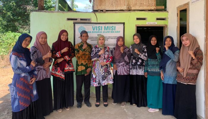 Dorong Karakter Peserta Didik, Pengawas Tinjau 7 Kebiasaan Anak Indonesia Hebat di MA Biharul Ulum Ma’arif 