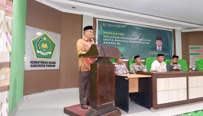 Kemenag Pinrang Perkuat Asta Protas, Siap Launching SIPASENG