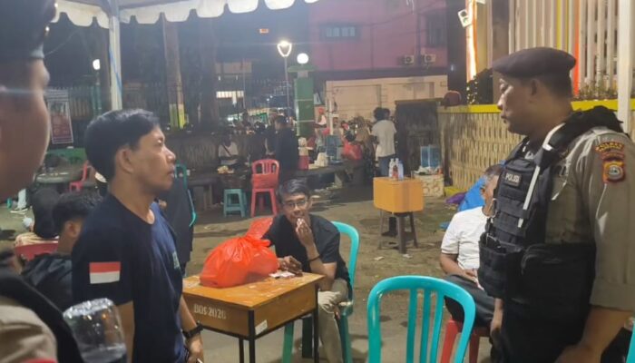 Lakukan Patroli di Malam Akhir Pekan, Sat Samapta Polres Parepare Kawal Aktifitas Warga