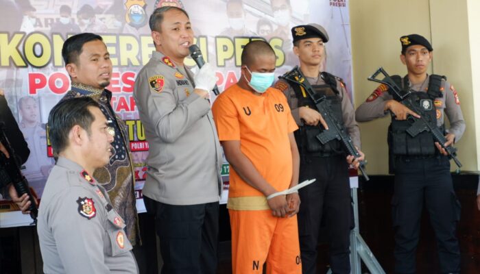 Polres Parepare Gagalkan Penyelundupan 43 Kg Sabu, Kurir Inisial AA Terjerat Pasal Pidana Mati