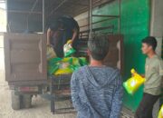 Bulog Sidrap Distribusikan Tiga Komoditi Pangan ke Lokasi Milad Muhammadiyah dalam Rangka Pasar Murah