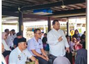 Wakil Bupati Enrekang Mensosialisasikan Program PEMDA Di Kec. Cendana. 147 Peserta PBI JK telah di aktivasi.