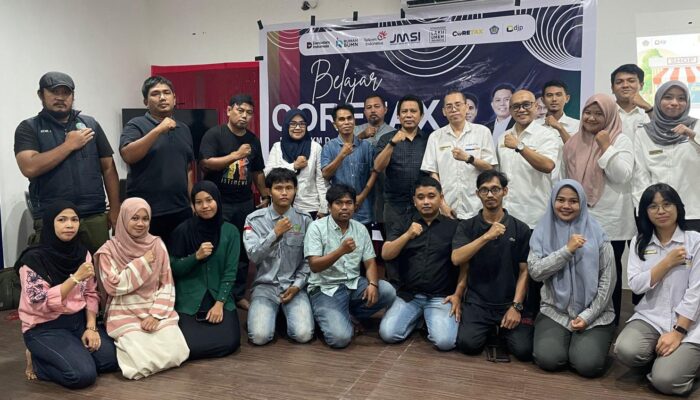 JMSI Sidrap Bekerjasama dengan KP2KP Gelar Pelatihan Aplikasi CORETAX Bagi Pelaku Usaha dan Perusahaan Media