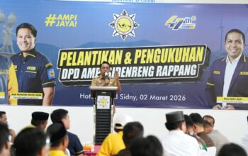 Andi Patonangi Nakhodai DPD AMPI Sidrap 2026–2031, Bupati Tekankan Sinergi Nyata