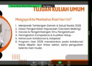 Prodi Bindo UMS Rappang Dorong Budaya Riset Mahasiswa Lewat Kuliah Umum