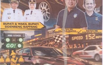 Kejurprof Drag Race Bupati Sidrap Cup 2026 Digelar April, Dorong Sportivitas dan Promosikan Potensi Daerah